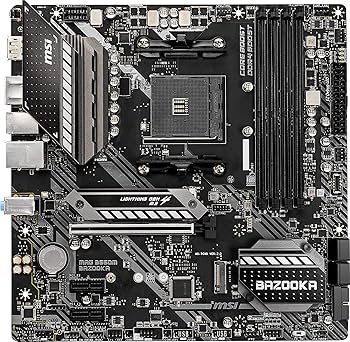 Amazon | MSI MAG B550M BAZOOKA マザーボード MicroATX [AMD